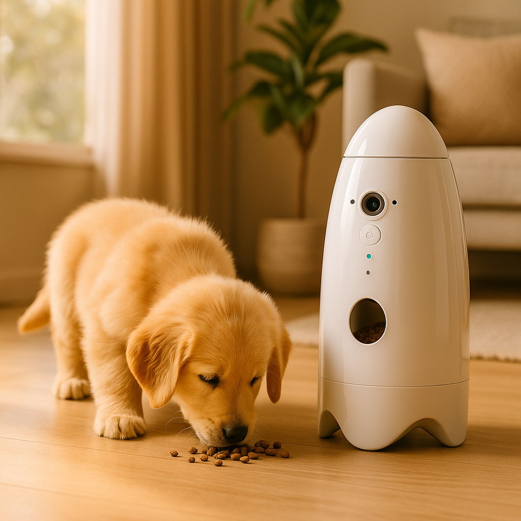 Alimentador Automático Inteligente para Perros con Cámara HD (App Control)